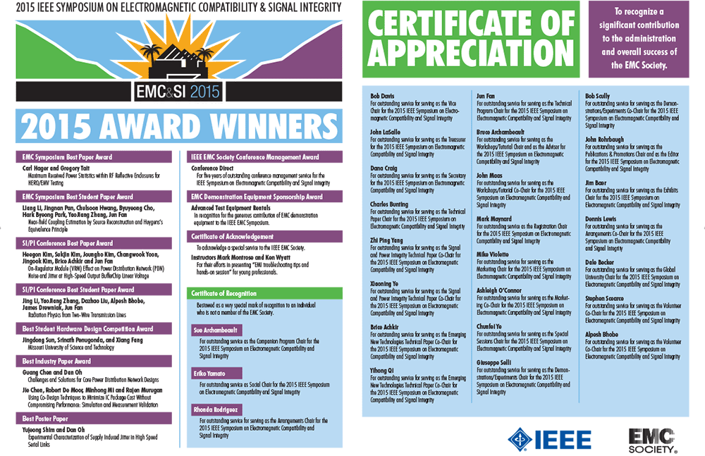 2015 Award Program